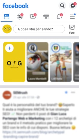 Screenshot Facebook come migliorare la reach organica aggiornamenti e novità f8